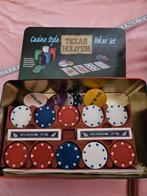 Texas Hold'em Poker Set, Hobby en Vrije tijd, Gezelschapsspellen | Overige, Ophalen