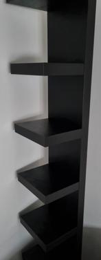 Ikea lack  Wandrek Zwart, Huis en Inrichting, Woonaccessoires | Wandplanken en Boekenplanken, Ophalen, Gebruikt