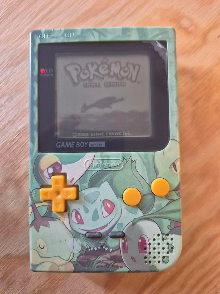Game Boy Pocket Pokémon Grass Starters Editie, 1 speler, Refurbished, Ophalen of Verzenden, Role Playing Game (Rpg)