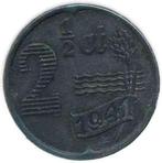 Nederland, 2,5 cent 1941 Zink