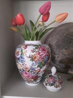 Bavaria vaas bloemen, Antiek en Kunst, Antiek | Vazen, Ophalen of Verzenden