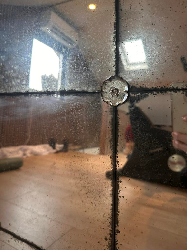 Eichholtz Bari Loche Spiegels (2 stuks) met echtheidssticker, Huis en Inrichting, Ophalen of Verzenden, Zo goed als nieuw, Overige vormen