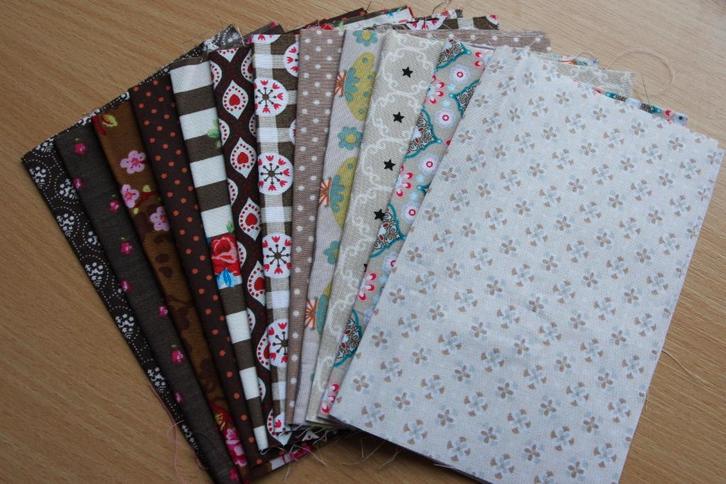 Knutsel lapjes, Hobby en Vrije tijd, Stoffen en Lappen, Nieuw, Katoen, Minder dan 30 cm, 30 tot 200 cm, Overige kleuren, Ophalen of Verzenden