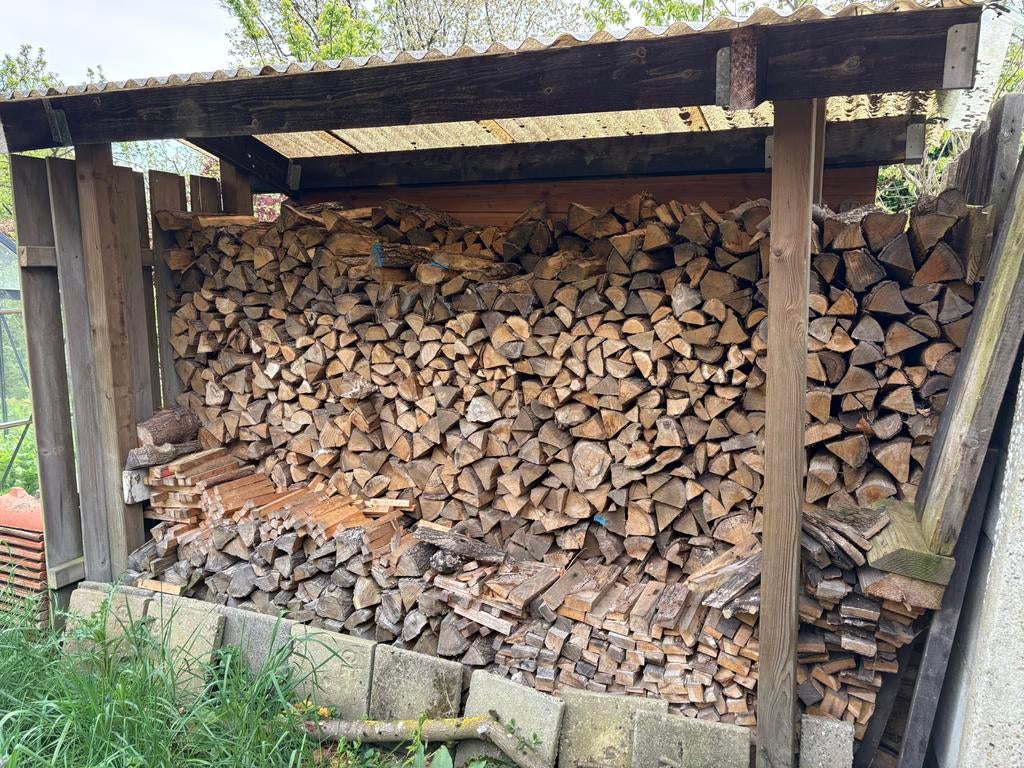 Haard- /brandhout blokken, 6 m³ of meer, Ophalen, Overige houtsoorten, Blokken