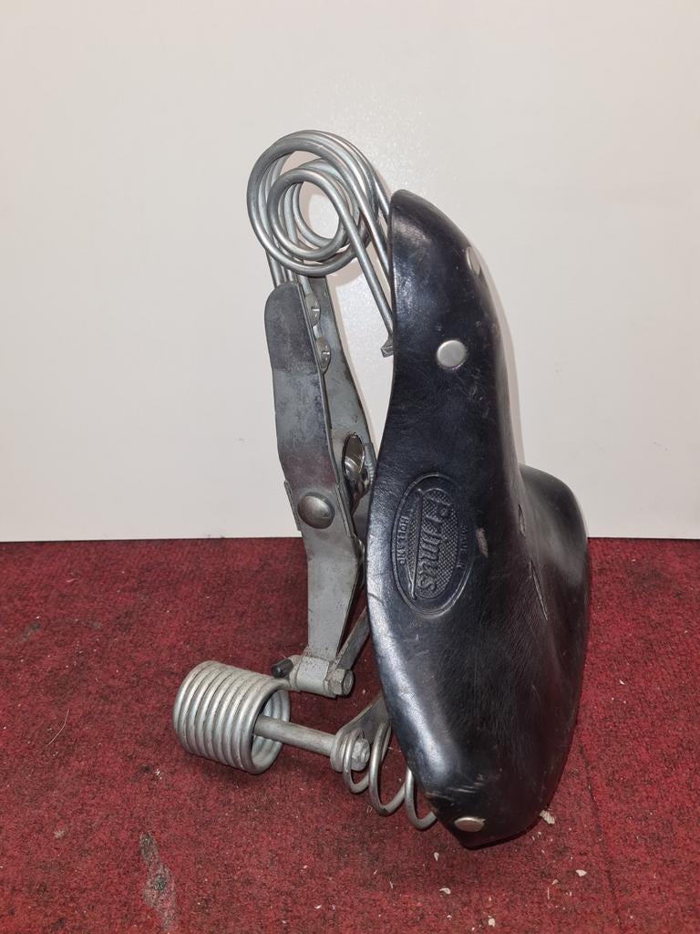 Lepper Primus 9 Veer Zadel - Klassiek Comfort, Toerfiets, Gebruikt, Leer, Verzenden