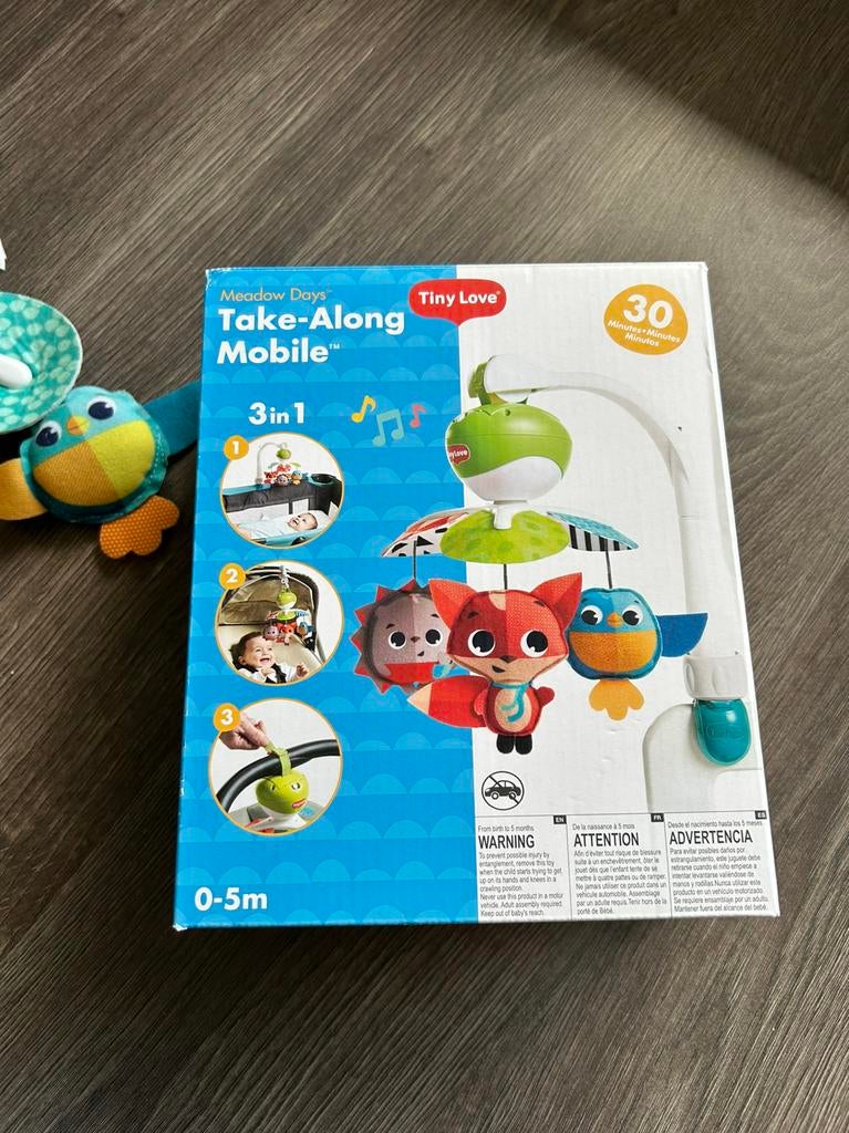 Baby muziekmobiel Tiny Love, Kinderen en Baby's, Speelgoed | Babyspeelgoed, Ophalen of Verzenden, Zo goed als nieuw, Mobiel