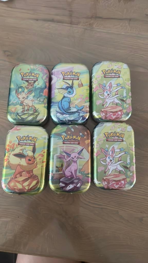 Prismatic evolutions mini tins, Verzamelen, Ophalen of Verzenden