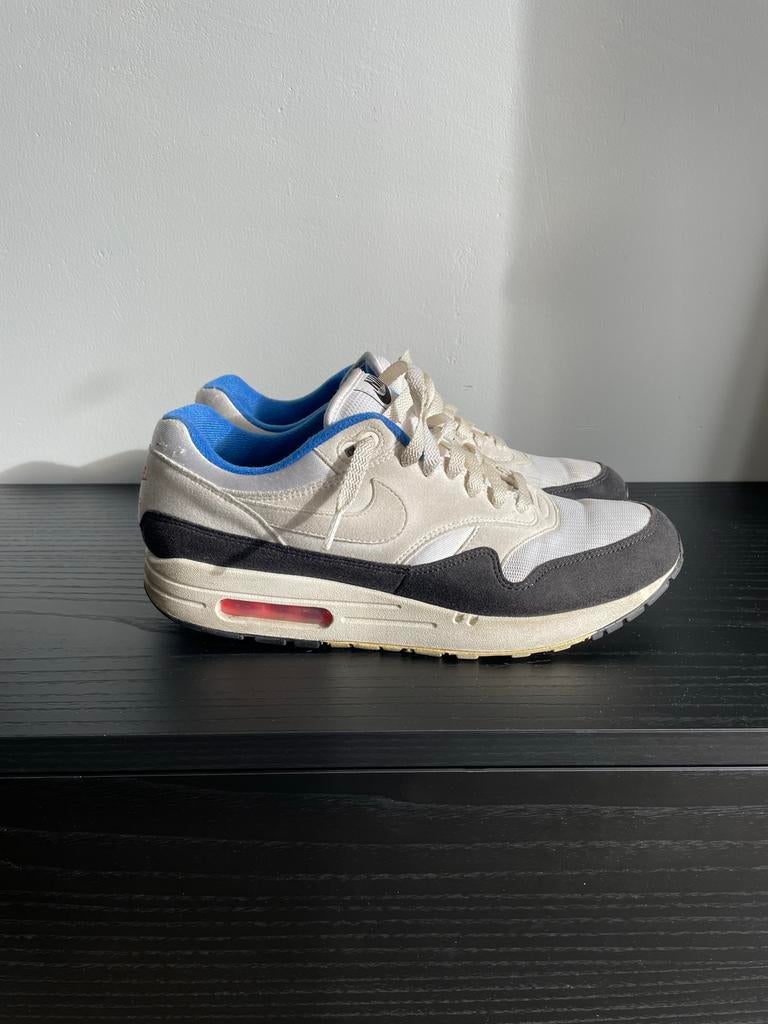 Nike Air Max 1, maat 44,5, custom design, Kleding | Heren, Schoenen, Ophalen, Gedragen, Overige kleuren, Sneakers of Gympen