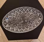 Kristallen schaal voor borrelnootjes, pistache enz., Schaal, Rond, Ophalen of Verzenden, Glas