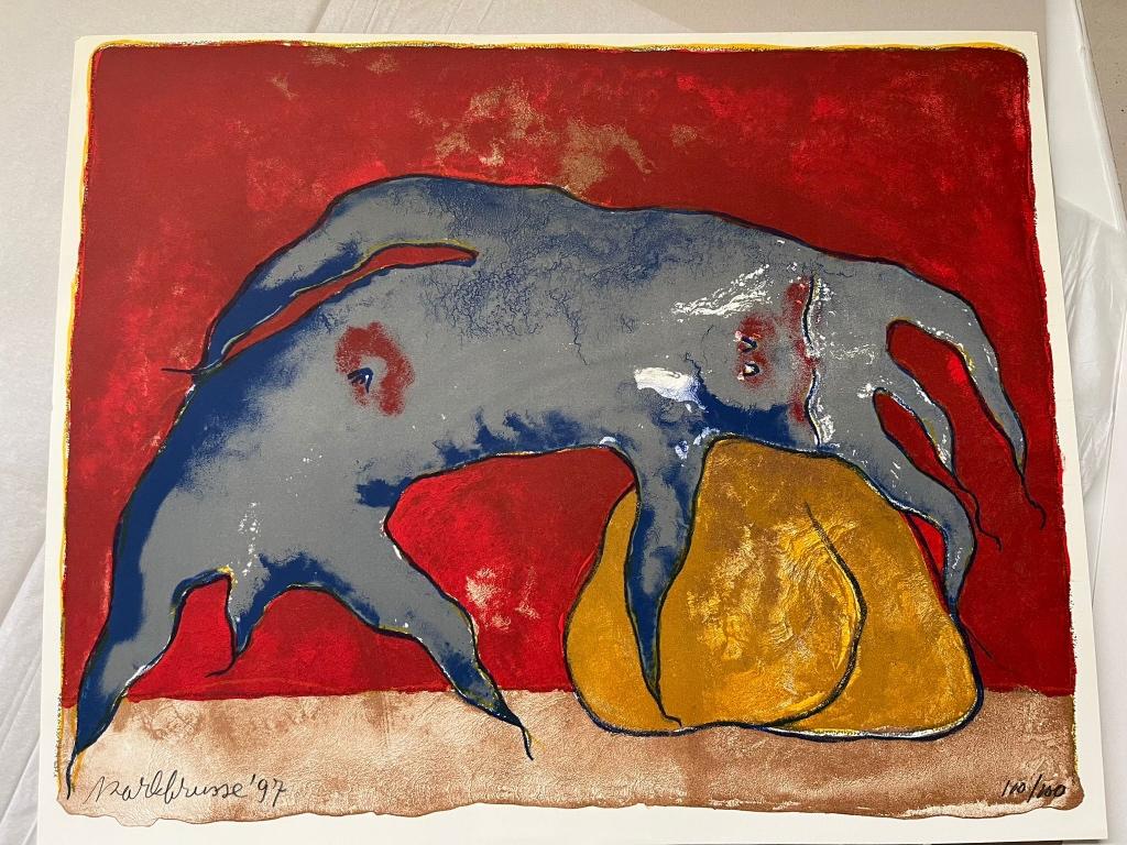 Mark Brusse - Lithografie, Ophalen