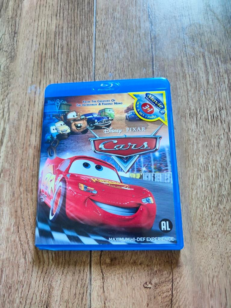 Blu-ray Disney Pixar Cars, Ophalen of Verzenden, Zo goed als nieuw, Tekenfilms en Animatie
