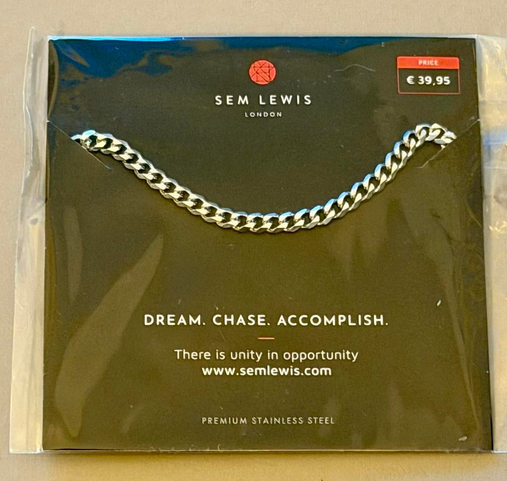 Armband Sem Lewis zilver nieuw, Ophalen of Verzenden, Nieuw, Zilver, Overige materialen