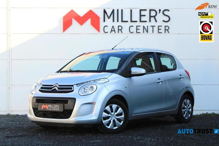 Citroen C1 1.0 VTi Shine Airco Bluetooth 5-deurs ORG NL Carp, Auto's, Citroën, Bedrijf, Te koop, C1, ABS, Achteruitrijcamera, Airbags