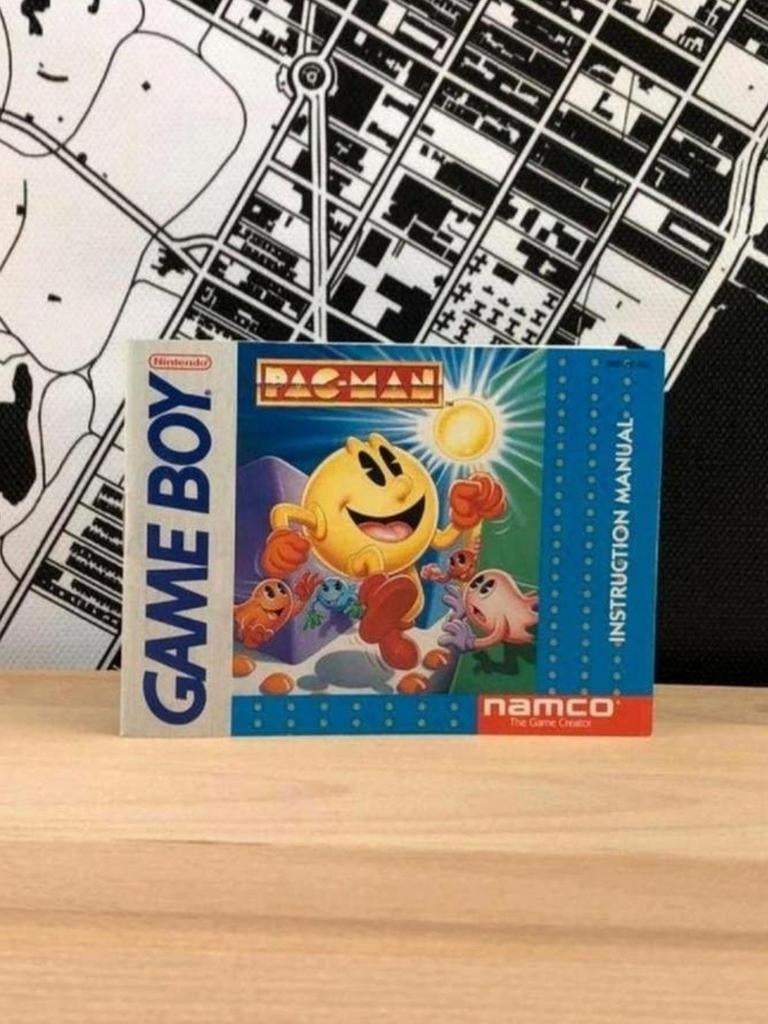 Nintendo Game Boy Instructie Handleiding Pac-Man, Gebruikt, Overige genres, 1 speler, Ophalen of Verzenden
