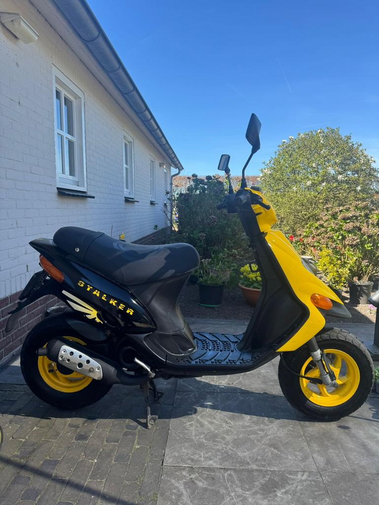 ⭐️Piaggio gilera stalker 50cc 2 takt Brom nette staat⭐️, Fietsen en Brommers, Scooters | Piaggio, Ophalen of Verzenden