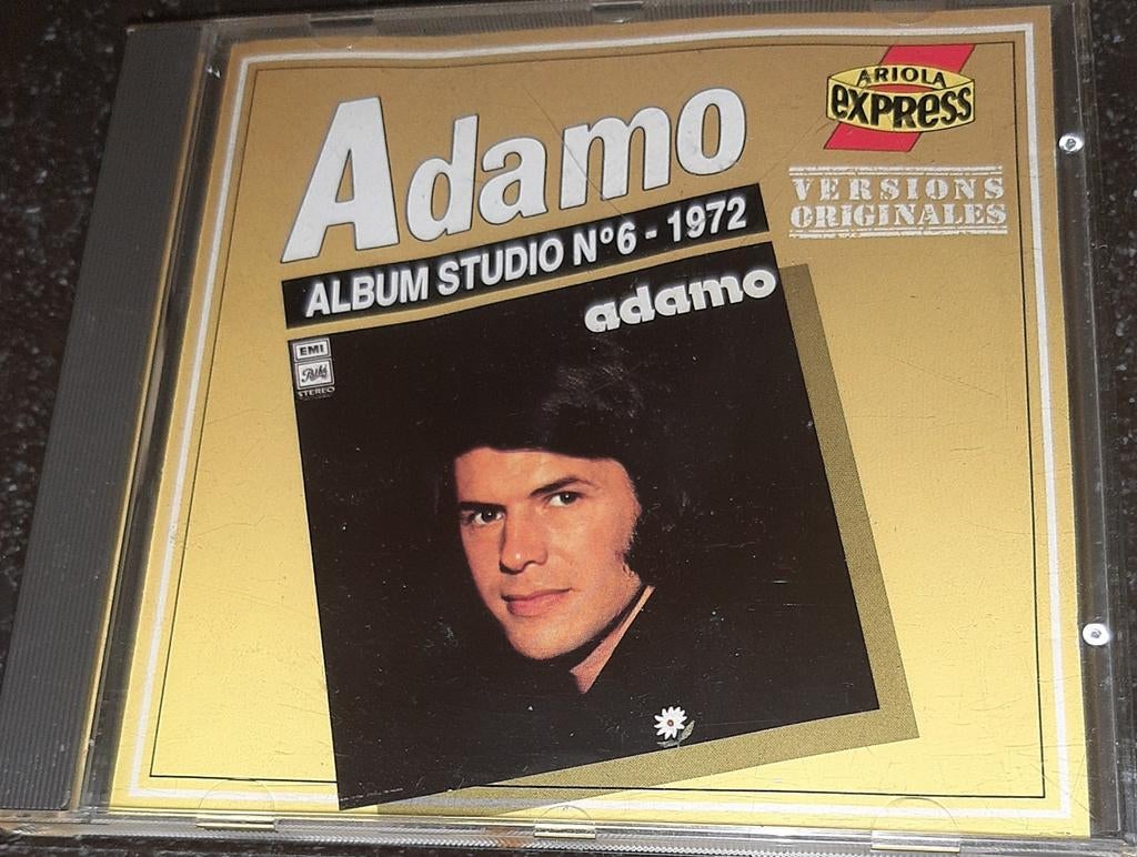 Adamo album studio no. 6-1972, Cd's en Dvd's, Ophalen of Verzenden, Zo goed als nieuw
