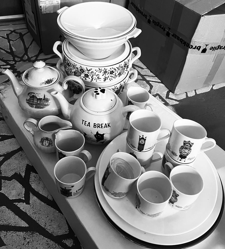 Servies, Ophalen of Verzenden