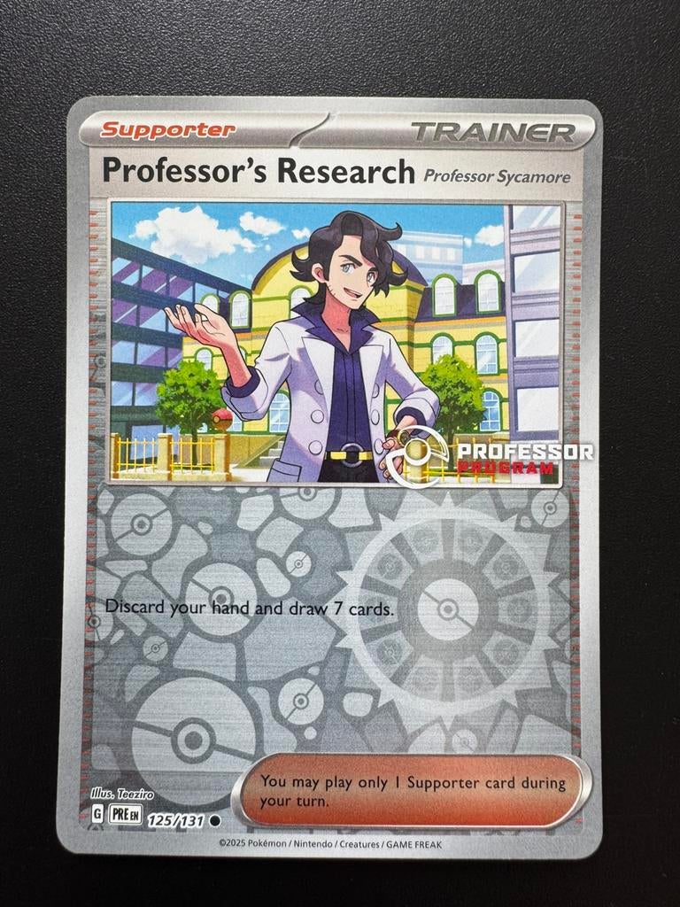 Professor's Research - Professor Sycamore (PPP PRE 125) Mint, Ophalen of Verzenden, Nieuw, Losse kaart, Foil
