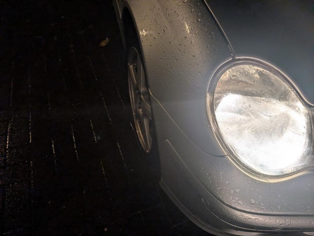 Koplampen Mercedes C-klasse W203. Set, Auto-onderdelen, Ophalen of Verzenden, Gebruikt, Mercedes-Benz