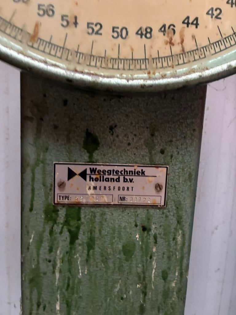 Bascule-weegschaal, Witgoed en Apparatuur, Weegschalen, Ophalen, Gebruikt, Analoog, 50 tot 100 kg