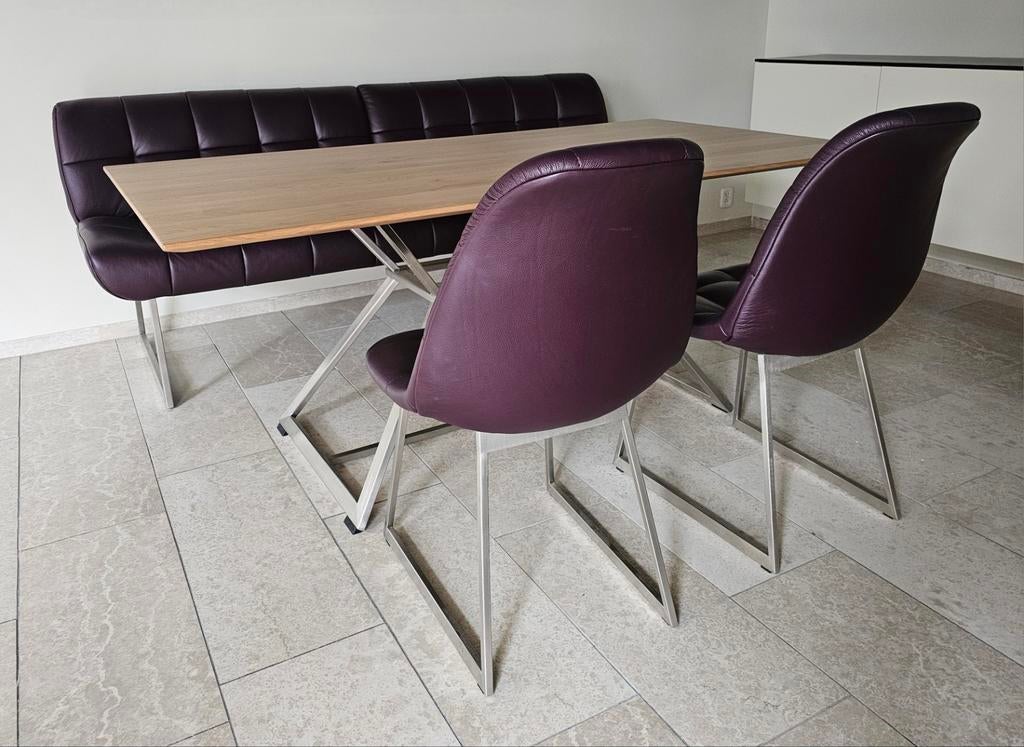 Complete eethoek van designermerk JOOP! z.g.a.n., Huis en Inrichting, Complete eetkamers, Zo goed als nieuw, Ophalen