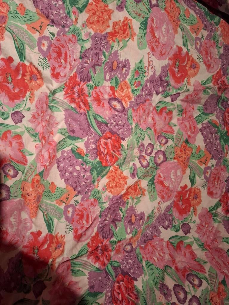 Dekbedhoes 1persoons 140 x 200, Eenpersoons, Ophalen of Verzenden, Rood, Deken of Dekbed