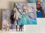 Elsa & Anna Frozen canvas drieluik Disney, Ophalen of Verzenden