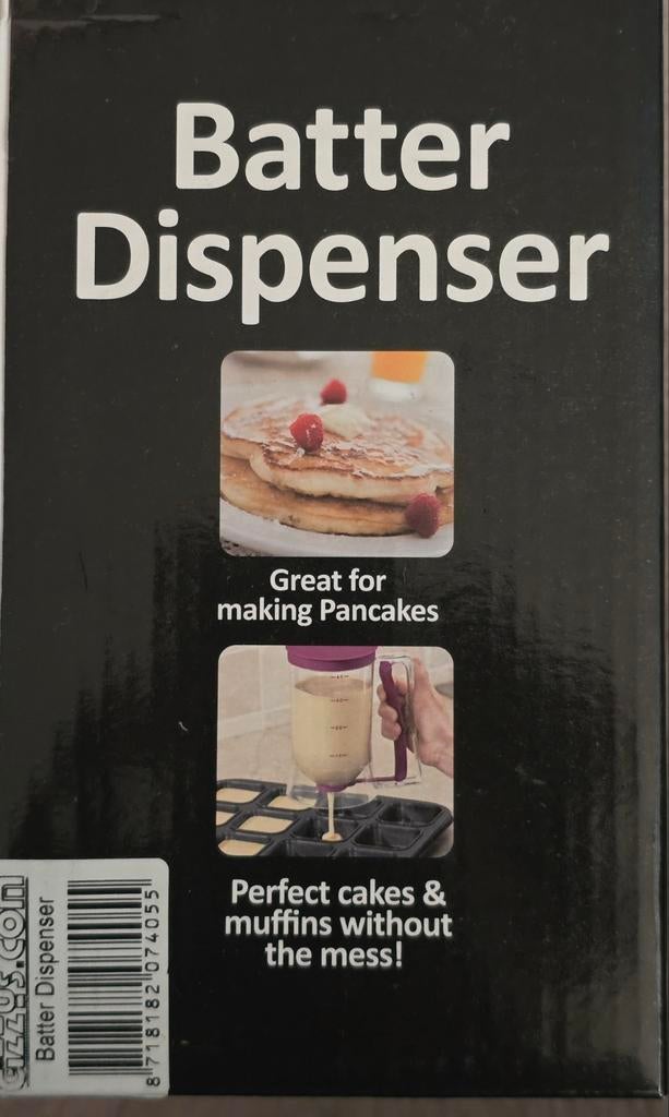 Beslag Dispenser - Perfect voor pannenkoeken en muffins, Ophalen of Verzenden