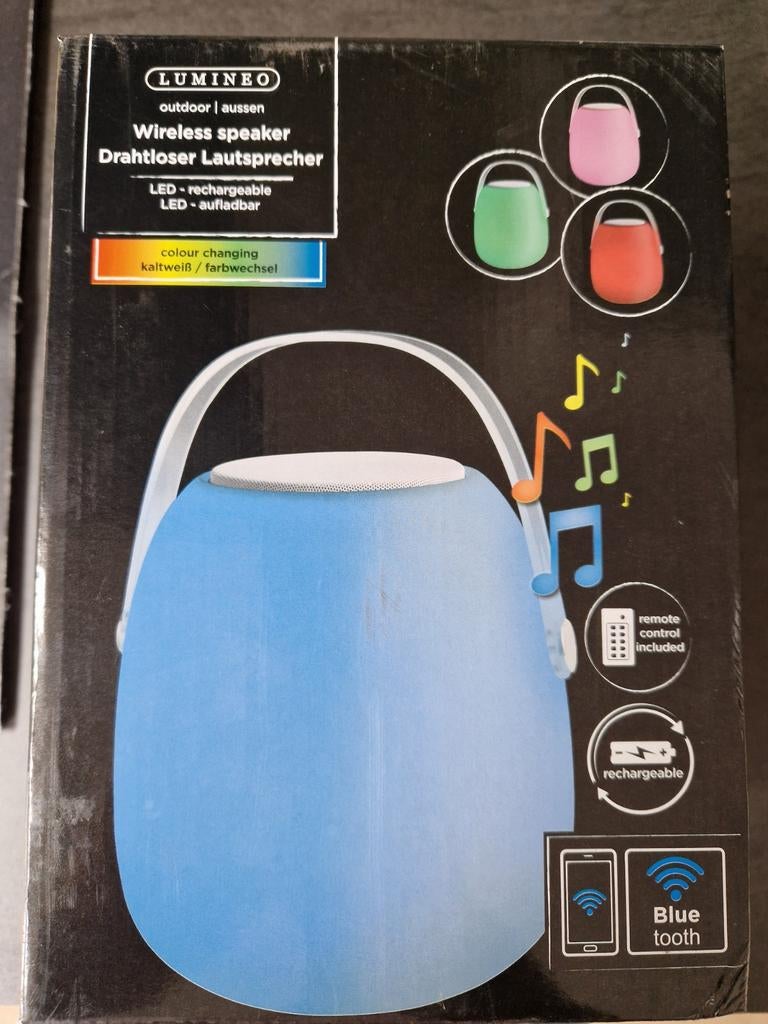 Draadloze led speaker, Audio, Tv en Foto, Luidsprekers, Overige typen, Nieuw, Minder dan 60 watt, Ophalen