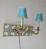 Unieke handgemaakte Art Nouveau-Jugendstil wandlamp, Ophalen of Verzenden, Nieuw, Hout, Art Nouveau, Jugendstil