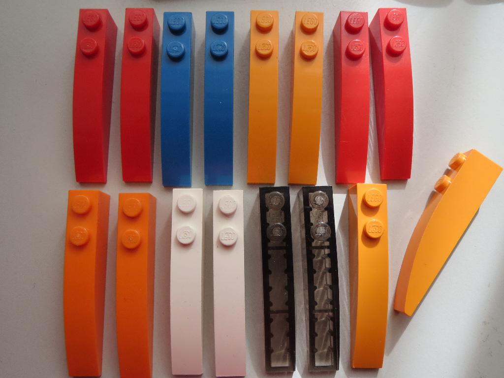 nr. 3429, Schuine stenen, 42022., Ophalen of Verzenden, Zo goed als nieuw, Complete set, Lego