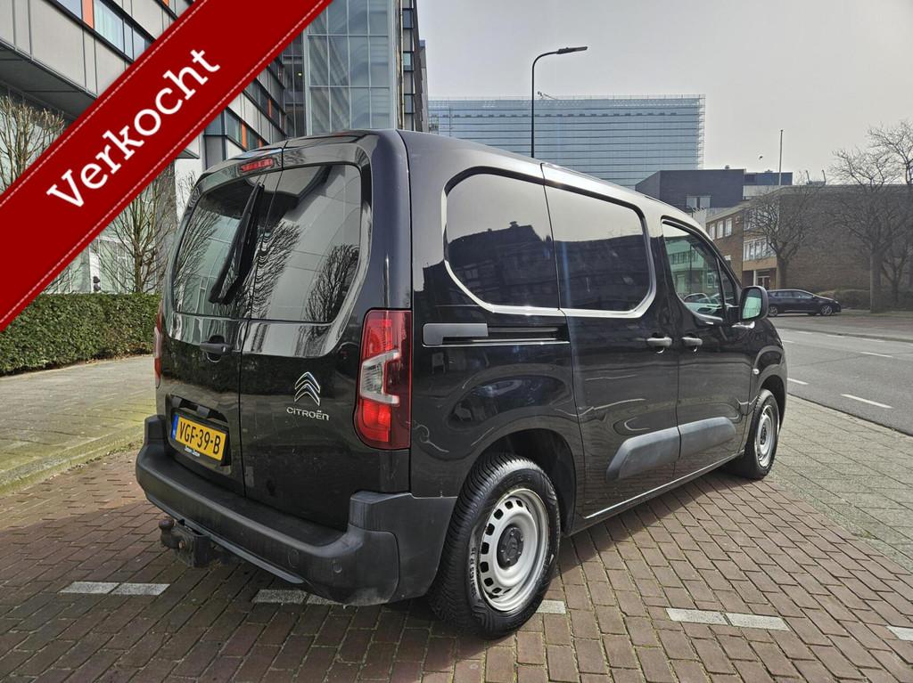 Citroen Berlingo bestel 1.5 Carplay PDC 3Zits, 4 cilinders, Citroën, Origineel Nederlands, Bedrijf