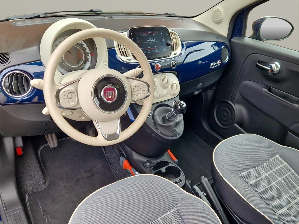 Fiat 500C 1.0 Hybrid Dolcevita Cabrio - NL Auto - Cruise Con, Auto's, 12 maanden, Euro 6, Origineel Nederlands, Bedrijf