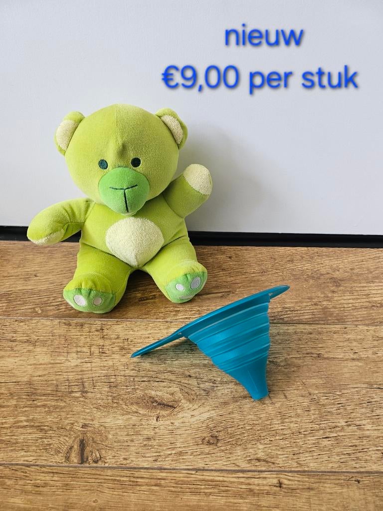 * Tupperware nieuwe uitvouwbare trechter- turquoise groen, Ophalen of Verzenden, Nieuw, Groen, Overige typen
