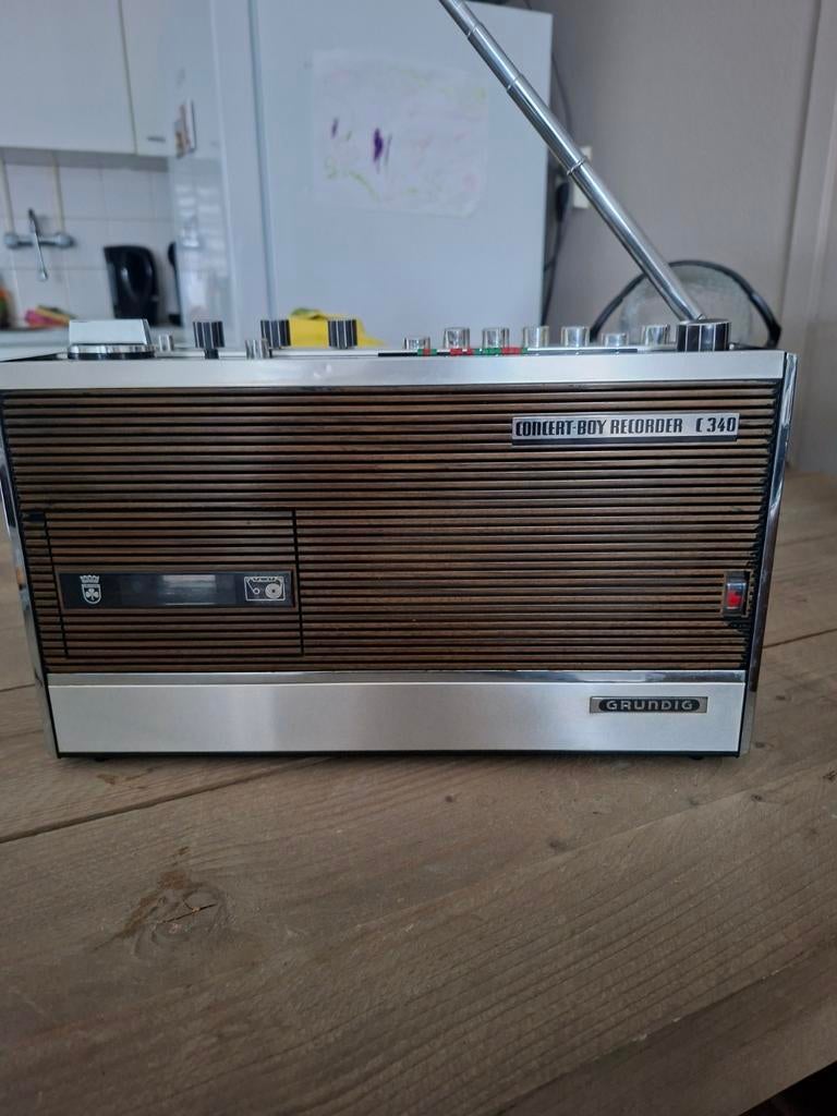 Vintage Grundig Concert Boy Recorder C 340, Ophalen of Verzenden