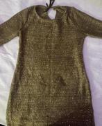 Jurk glitters, Ophalen of Verzenden, Zo goed als nieuw, Maat 42/44 (L), Zwart
