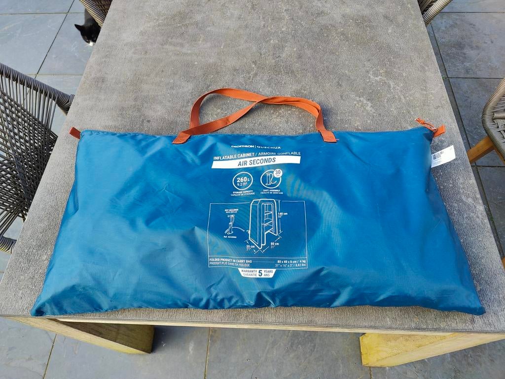 Decathlon Quechua opblaasbare campingkast - Air Seconds, Caravans en Kamperen, Ophalen of Verzenden, Nieuw