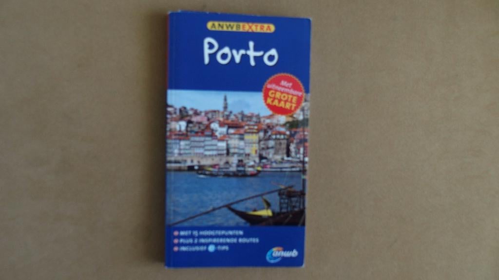 Porto - ANWBextra - Met uitneembare grote kaart, Boeken, Europa, Ophalen of Verzenden, Zo goed als nieuw, Reisgids of -boek