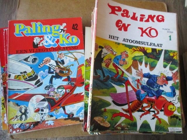 adv8009 paling en ko album reeks, Eén stripboek, Ophalen, Gelezen