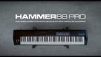 M-Audio Hammer 88 Pro - MIDI-keyboard met 88 gewogen toetsen, Muziek en Instrumenten, Keyboards, 88 toetsen, Zo goed als nieuw