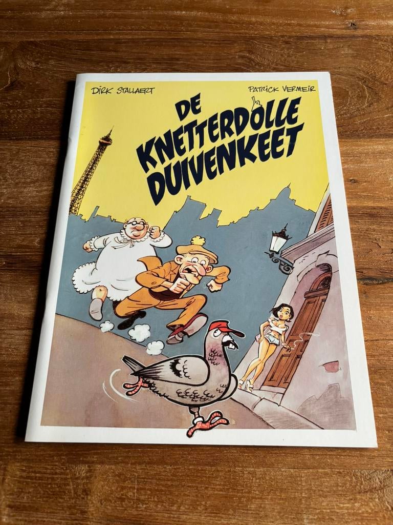 De knetterdolle duivenkeet, Eén stripboek, Ophalen of Verzenden, Zo goed als nieuw