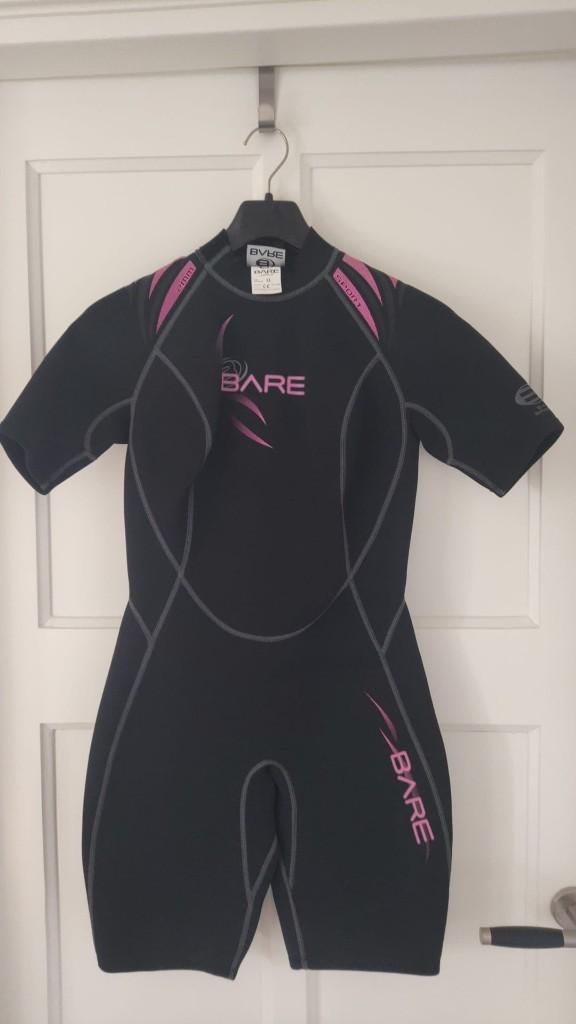 Bare Sport duikpak Shorty 2mm, dames mt 12, Watersport en Boten, Ophalen of Verzenden, Nieuw, Duikpak