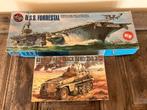 Twee vintage modelbouwdozen, jaren 70, Airfix, Antiek en Kunst, Curiosa en Brocante, Ophalen of Verzenden