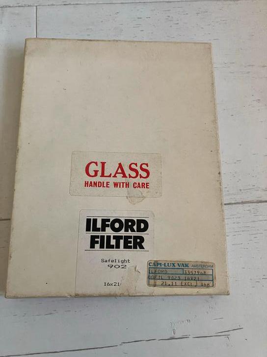 Ilford Safelightfilters voor donkere kamer, Ophalen, Gebruikt, Doka-onderdelen