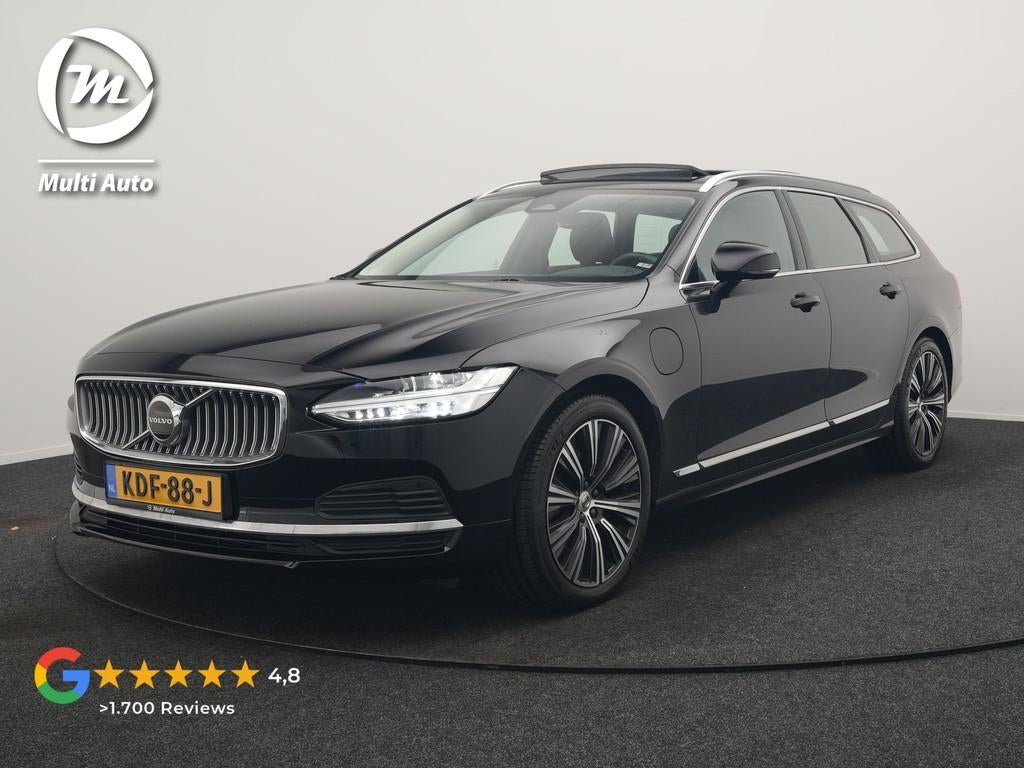 Volvo V90 T6 AWD Ultimate Bright PHEV 350pk | Panodak | Adap, Auto's, Volvo, Bedrijf, Te koop, V90, 4x4, ABS, Achteruitrijcamera