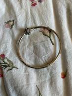 Pandora Bangle Armband met Sneeuwvlok Sluiting, Ophalen of Verzenden, Gebruikt, Zilver, Zilver
