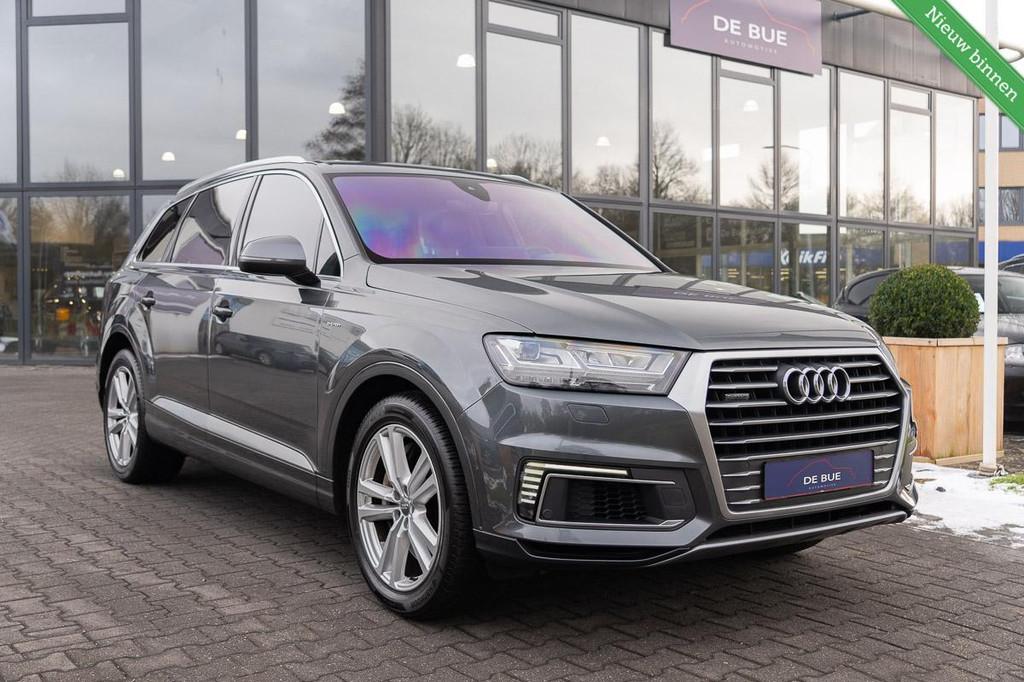 Audi Q7 3.0 TDI e-tron Quattro Sport|S-Line|Org NL NAP|2e Ei, Auto's, Audi, Automaat, Gebruikt, 258 pk, 2420 kg