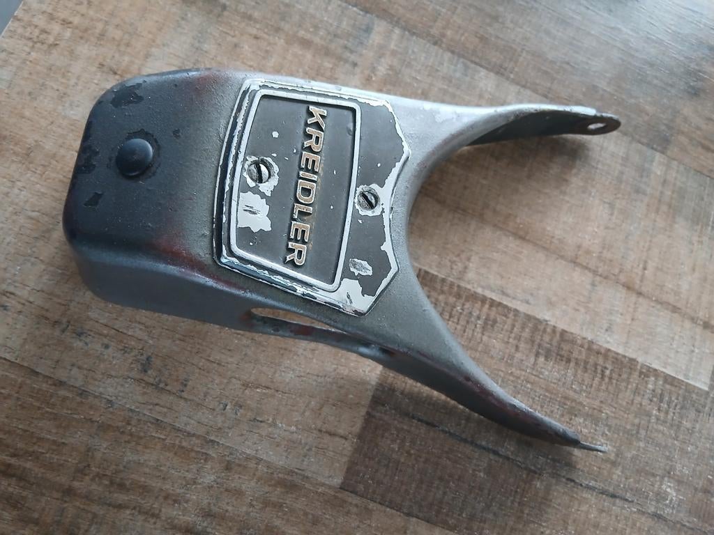 Koplamp houder met plaatje, Fietsen en Brommers, Brommeronderdelen | Kreidler, Ophalen of Verzenden, Koplamp