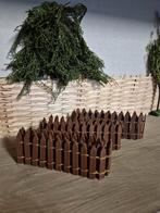 Lemax 3 x hekwerk kerstdorp kersthuisjes, Diversen, Kerst, Ophalen of Verzenden, Zo goed als nieuw