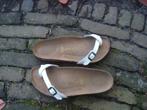 BIRKENSTOCK PIAZZA WIT 39 NU GRATIS VERZENDING PER POST, Slippers, Verzenden, Wit, Zo goed als nieuw